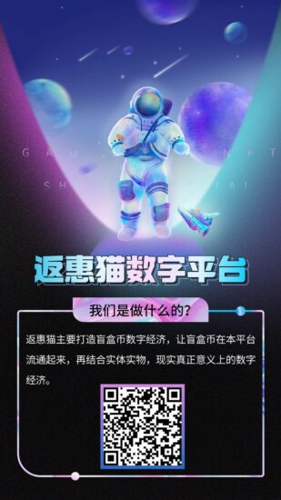 反馈猫,盲盒币可以提现也可以兑换实物-315首码项目网