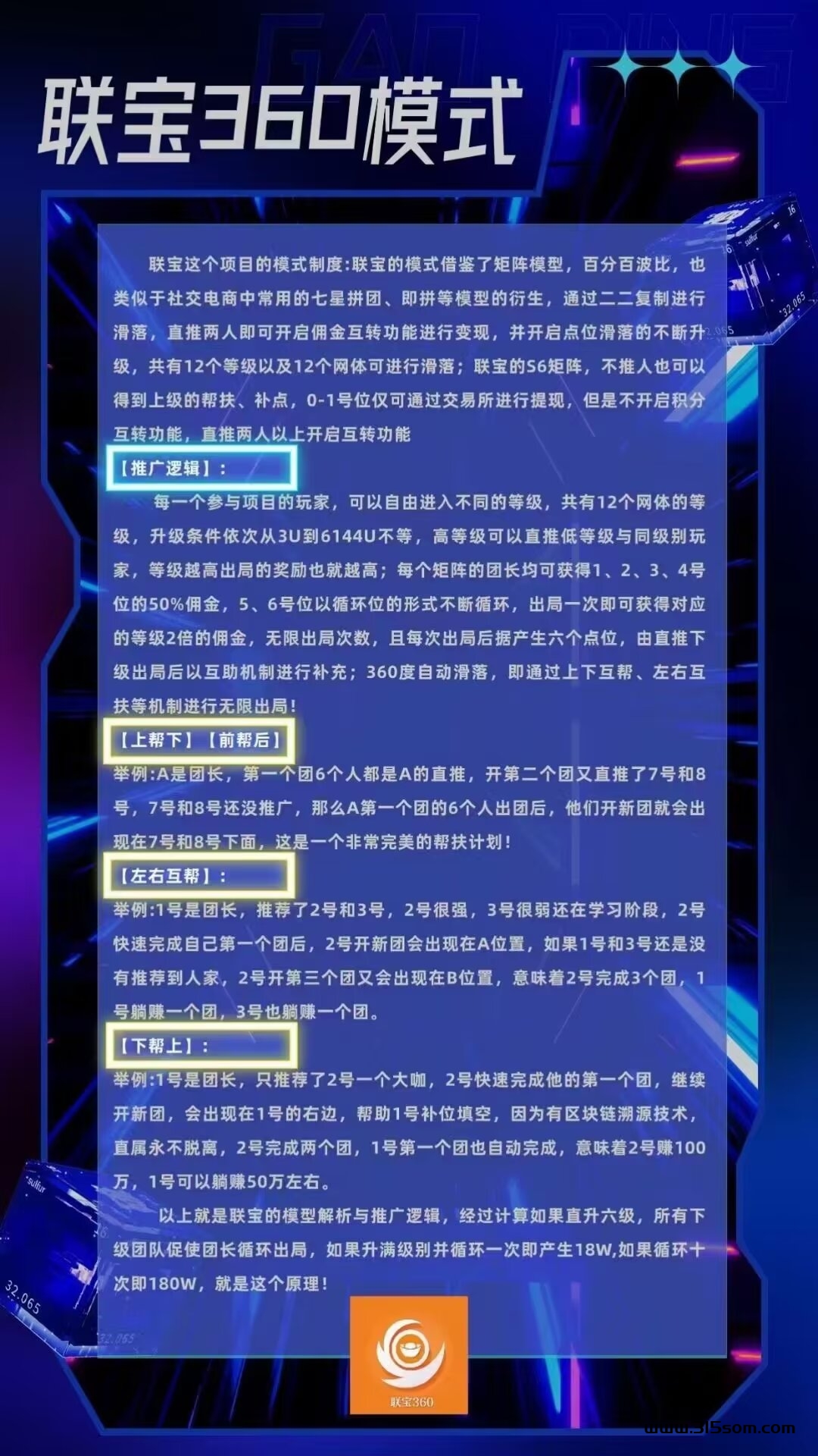 联宝360已在杭州备案，门槛是22，有需要的可以随时过来 - 首码项目网-首码项目网