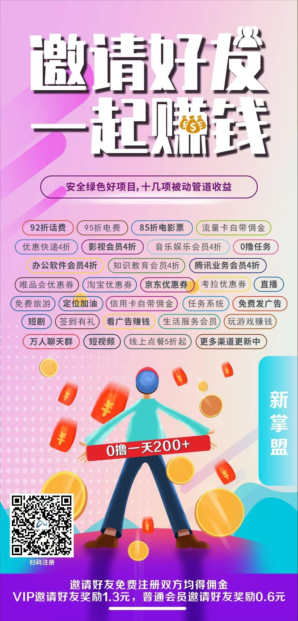 新掌盟全网首码！省米又赚米，合伙人区域佣金享不停-亿多多首码网