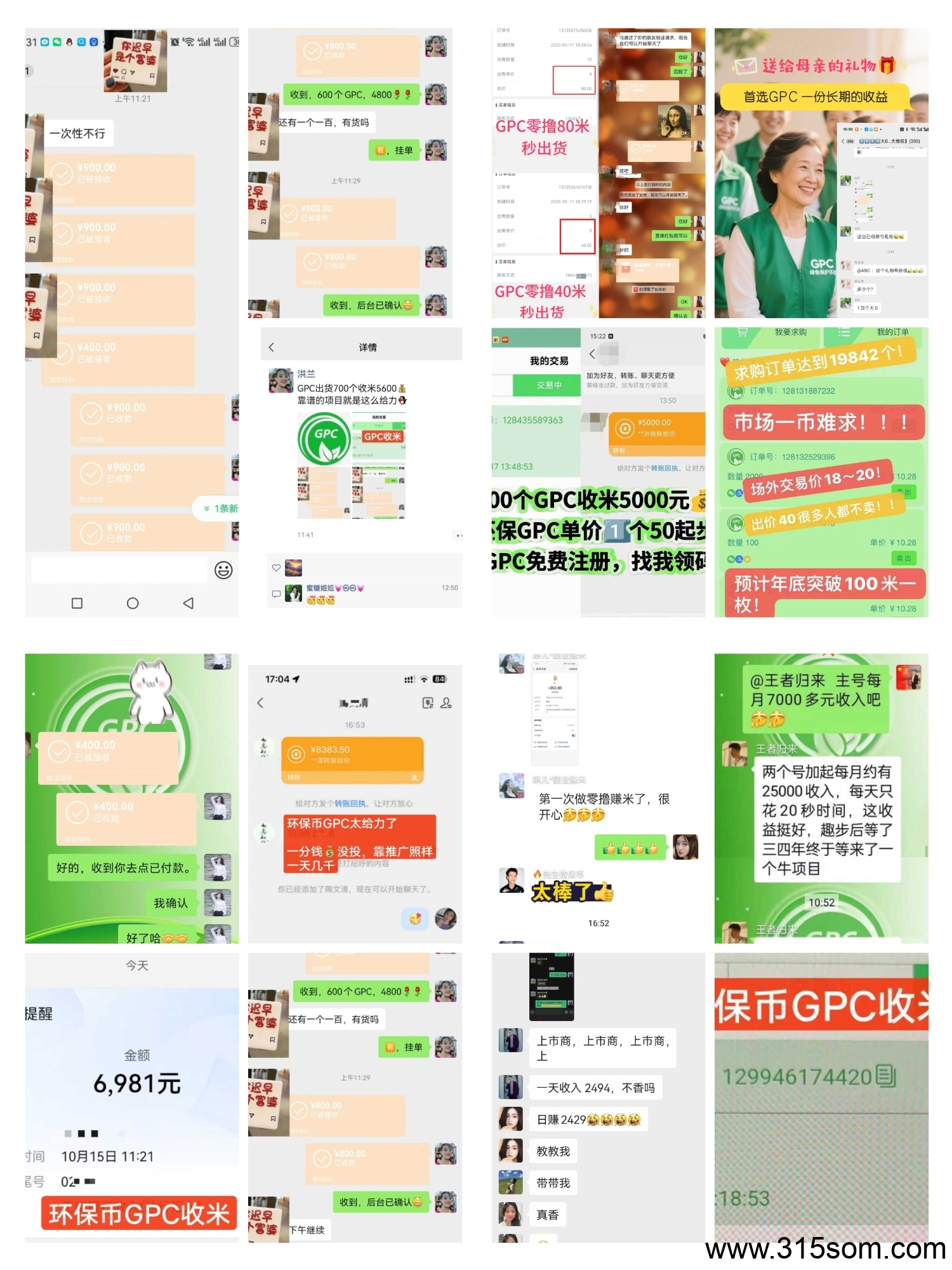 2025零撸公链GPC，月入过万-315首码项目网