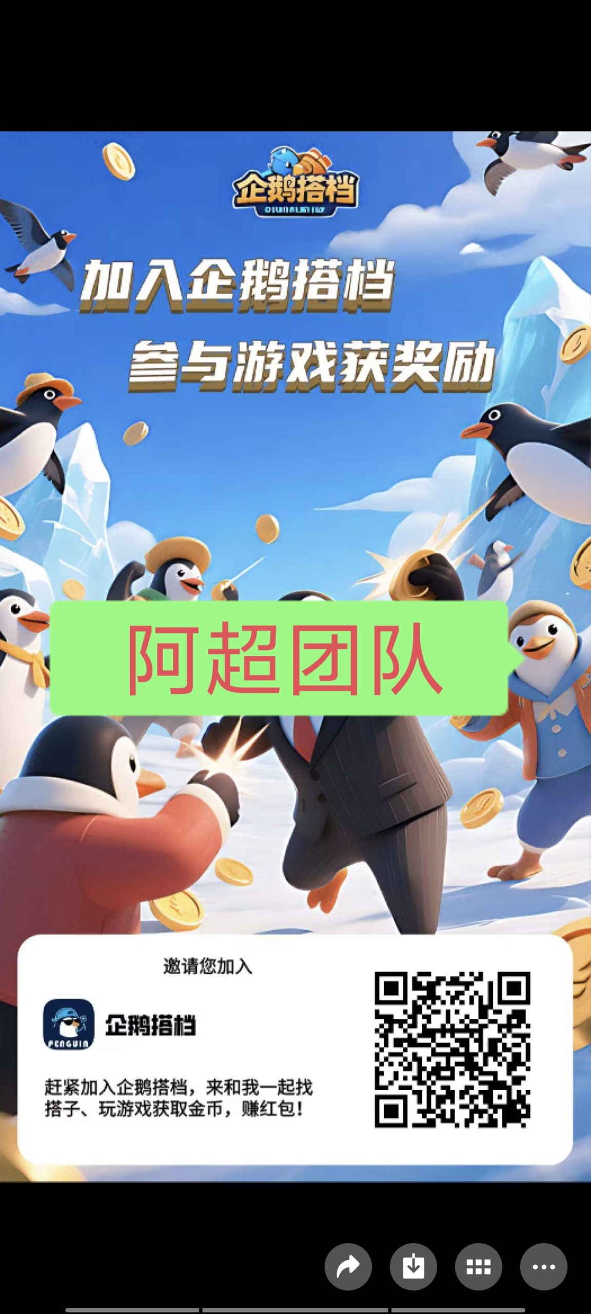 首码企鹅搭档，超级链接模式扶持散户 - 首码项目网-首码项目网