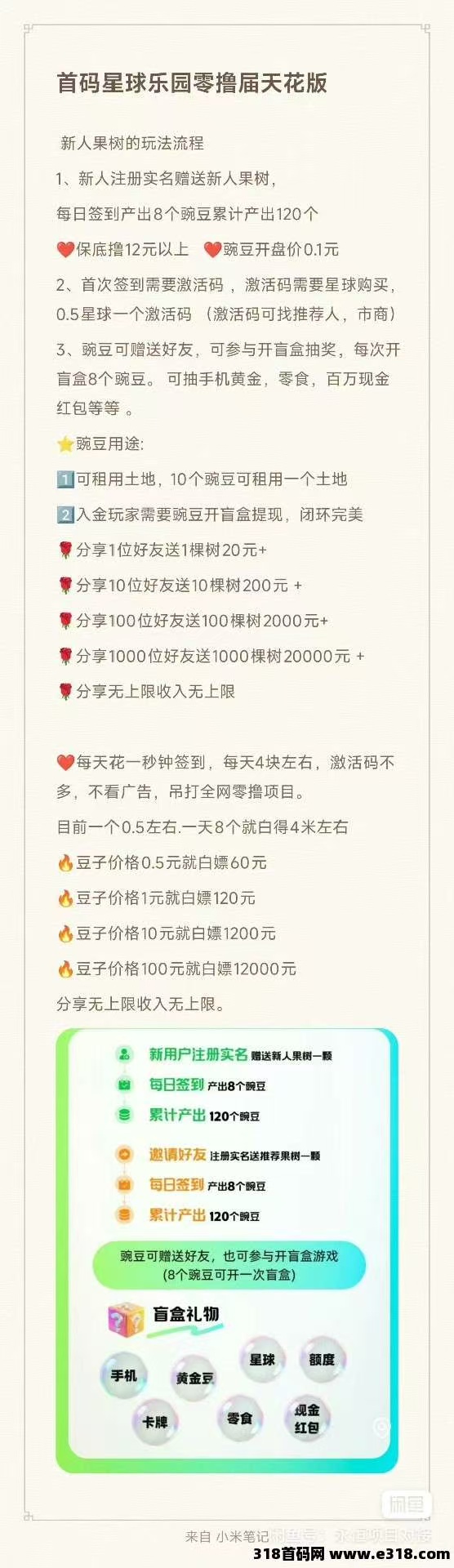 星球乐园，实名送一颗果树，每天签到无广告，收货8豌豆。立马可以卖掉变现，收益1.6元！零撸很友好 - 首码项目网-首码项目网