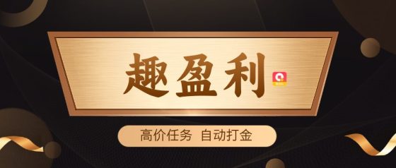趣盈利自动打金高价任务项目：轻松月入过万，无需推广也能赚！-汇一线首码网