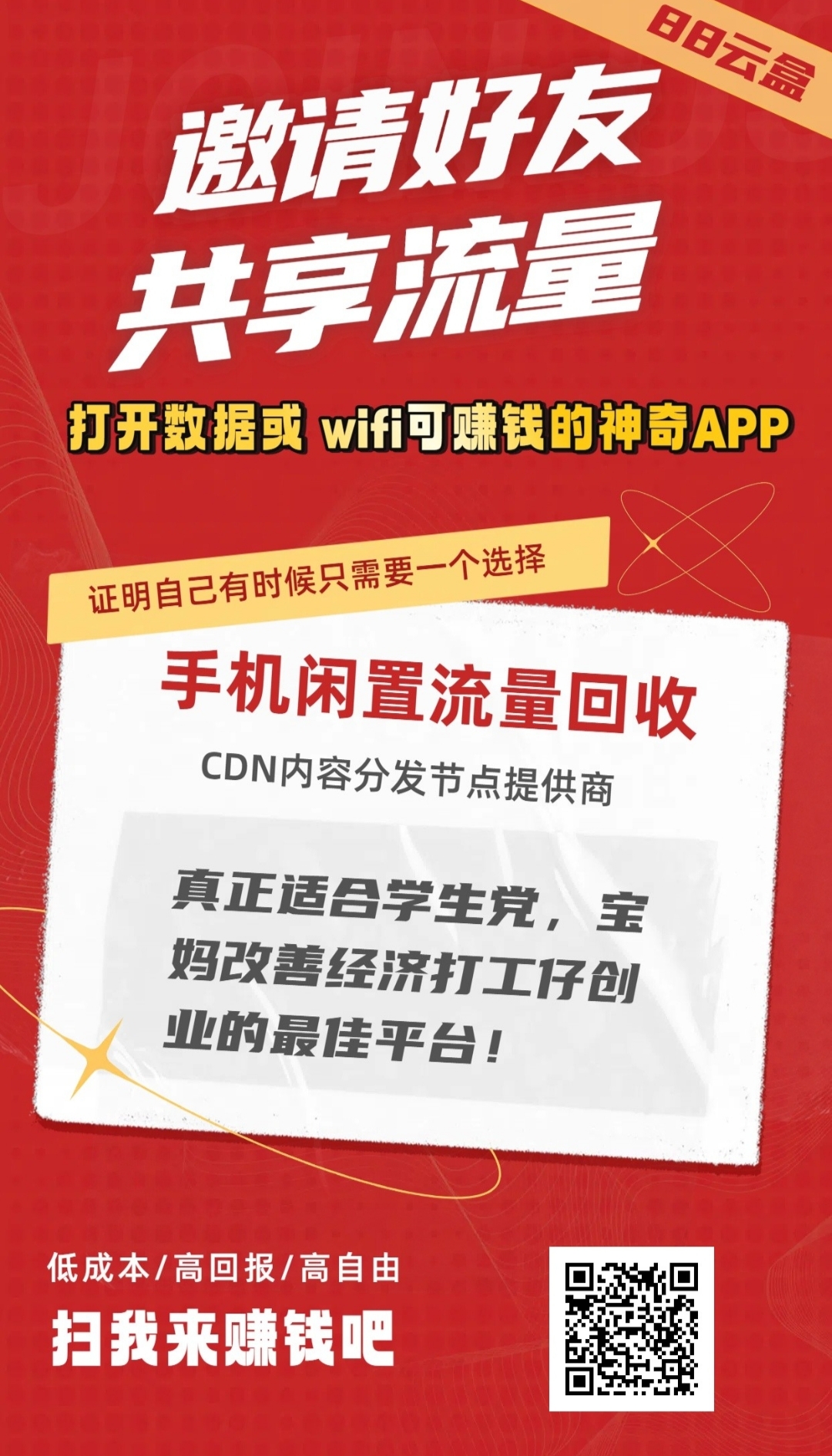 88云盒放置挂机轻松赚米！ - 首码项目网-首码项目网