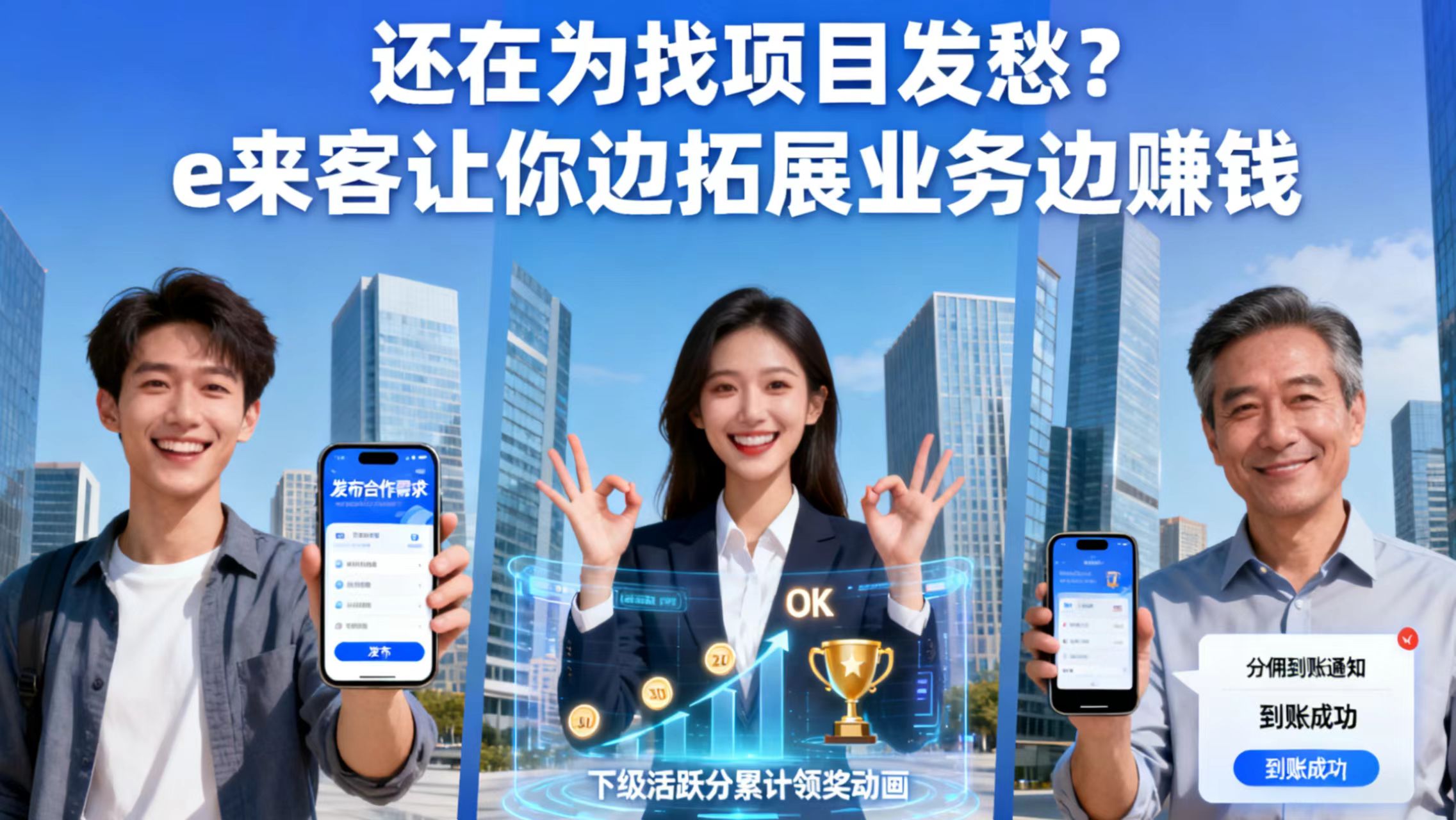 e来客:拉新16-40元\每人,活动开始了。-315首码项目网