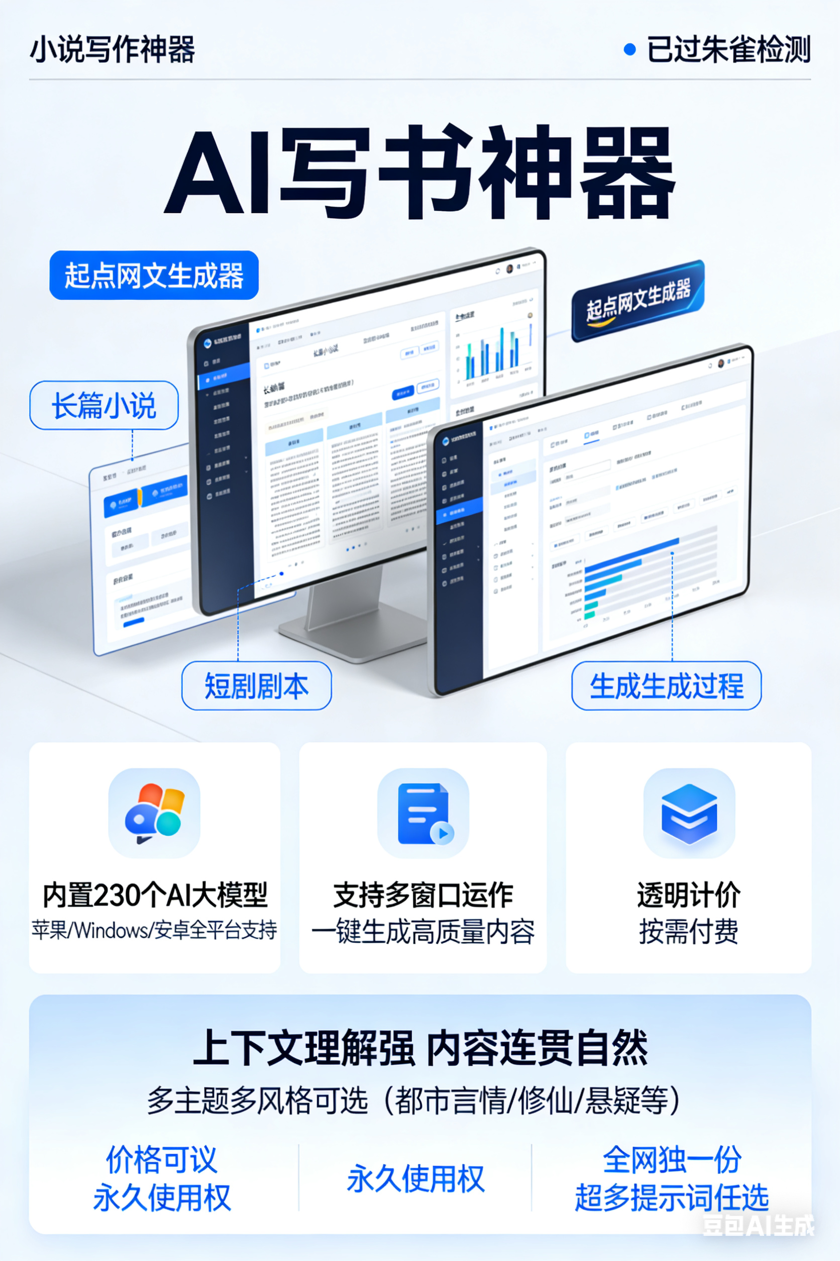 全自动ai写小说，一键上传起点番茄平台-315首码项目网