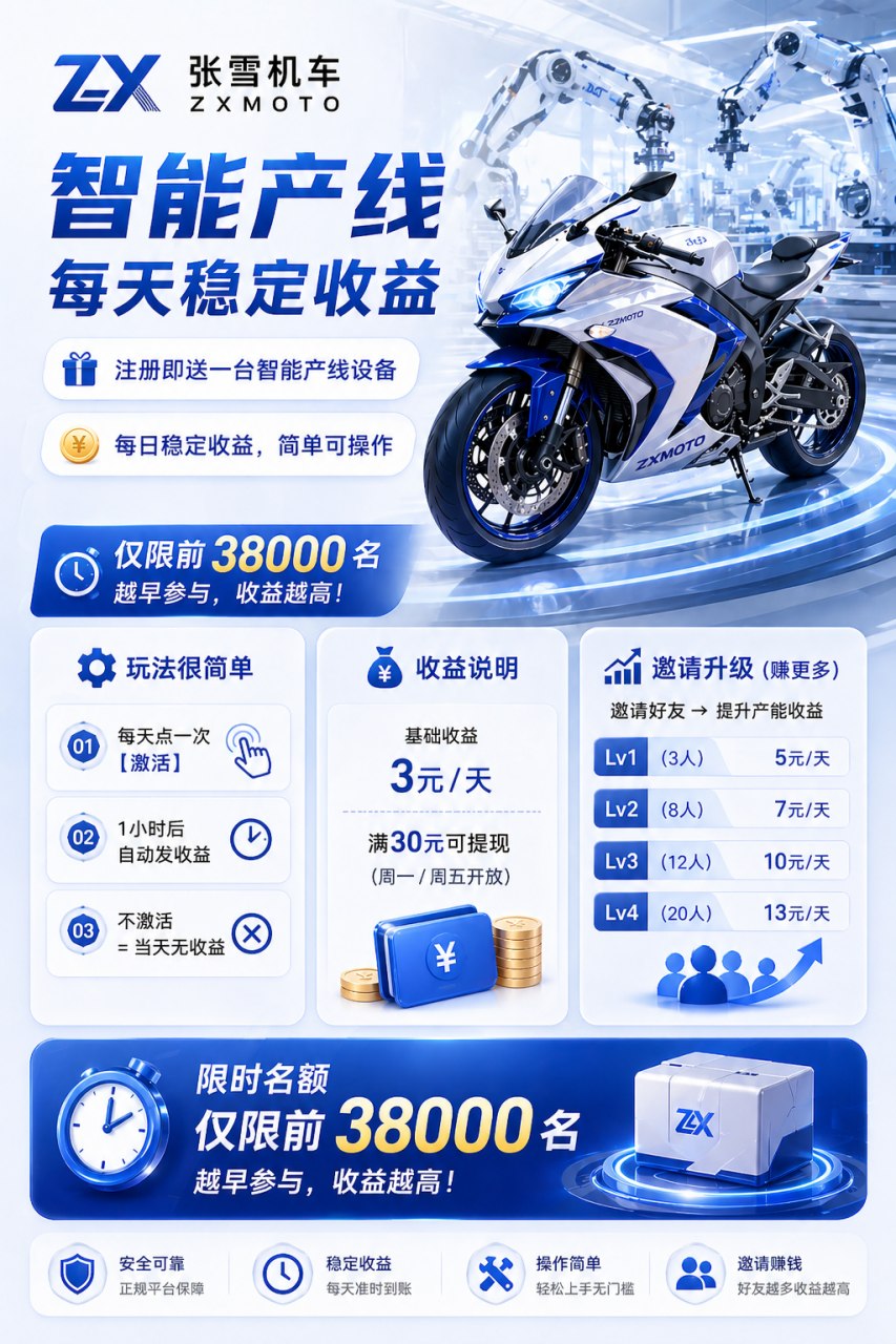 张雪机车（ZXMOTO)-315首码项目网
