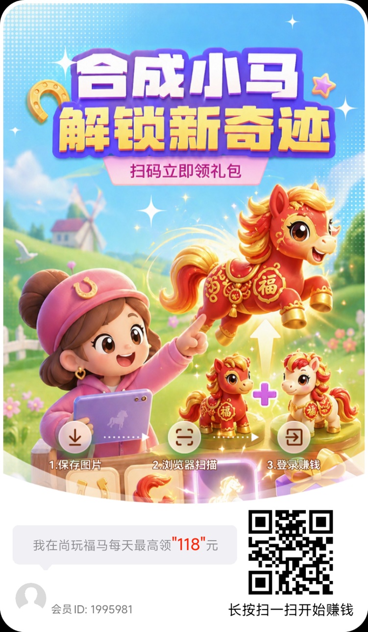 尚玩福马首码，刚刚上线一秒，看广告收益高！-315首码项目网