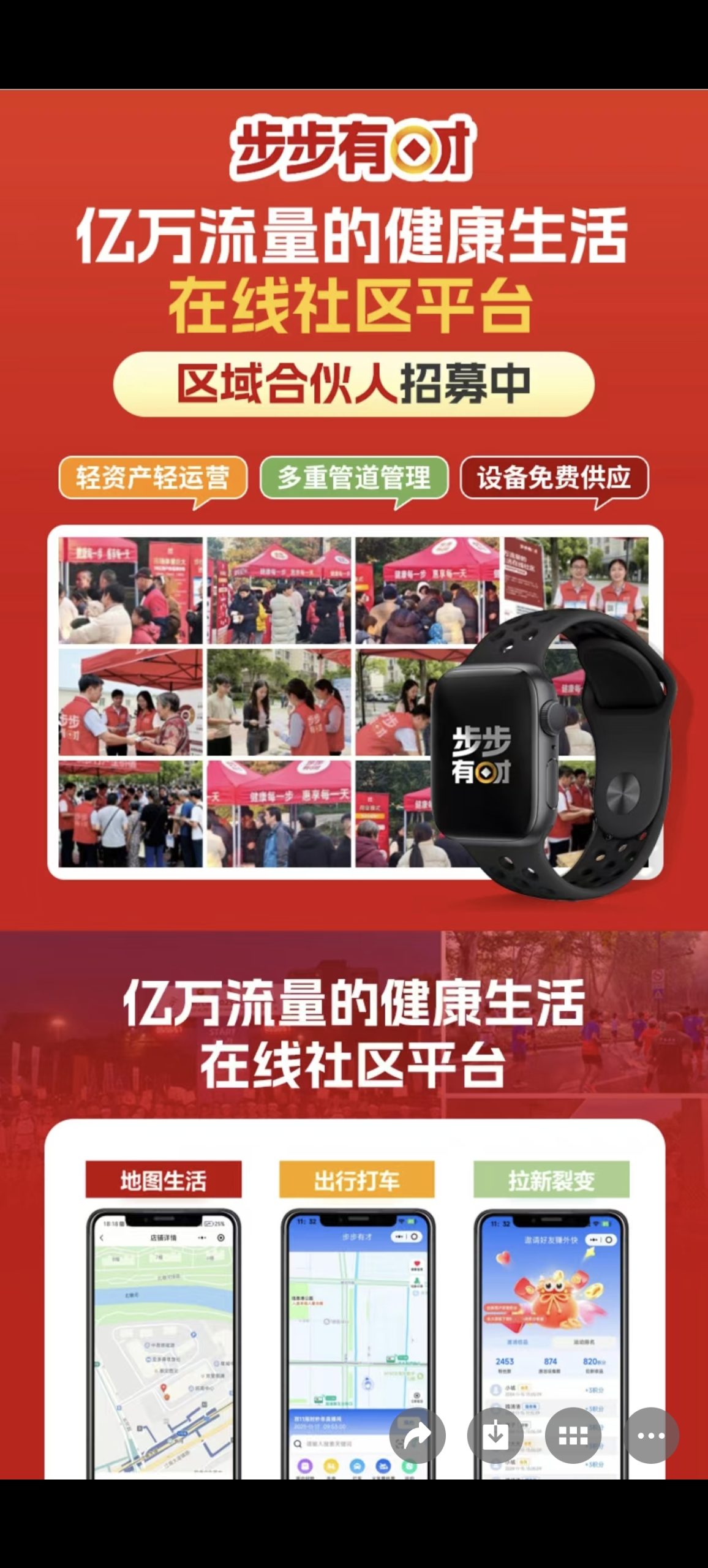 步步生财，实力落地上市打造走路赚米-315首码项目网