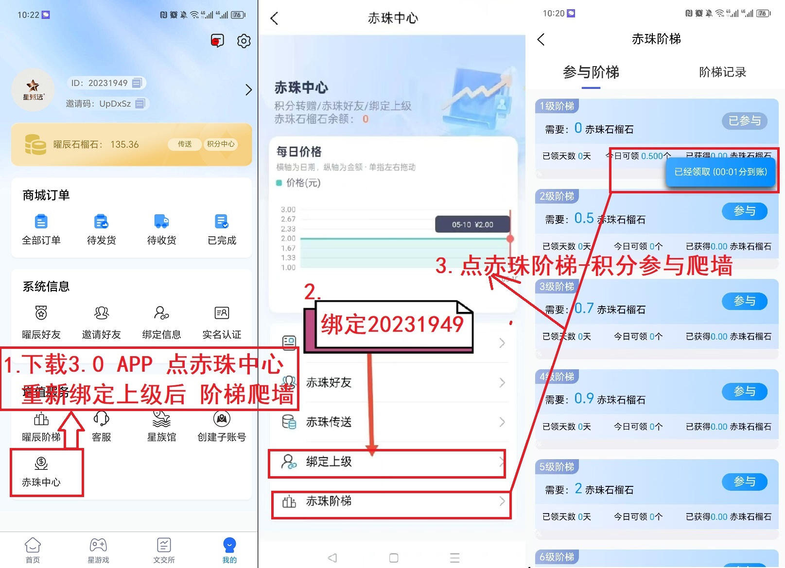 图片[2]-星途3.0来袭！零撸必玩！直推扶持5米间推3米！积分5-10米1个-315首码项目网