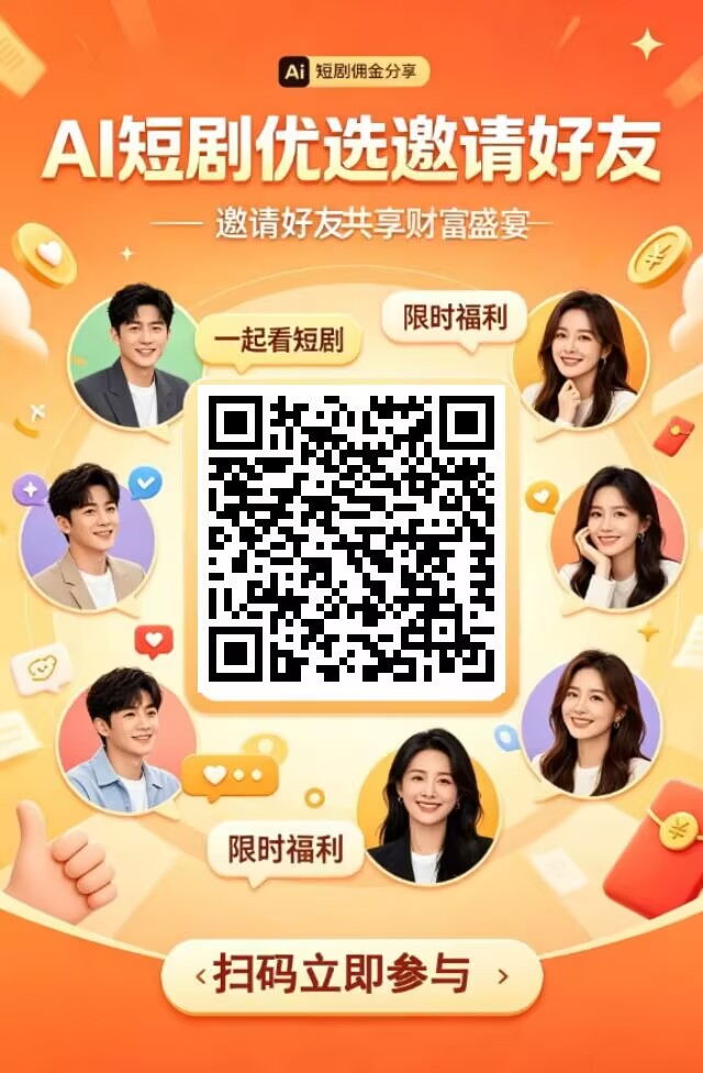短剧优选,0撸,首码、无广告,无失明、简单签到每天二块-315首码项目网