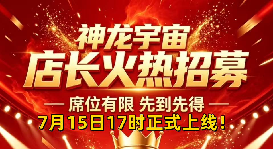 【神龙宇宙】星辉玩法！全网首码招募店长和团队长！-315首码项目网