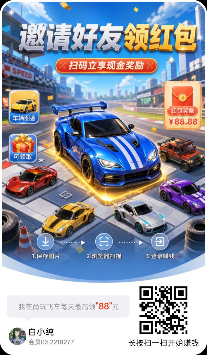 尚玩飞车，零撸合成广赚，放水中，新品上线，团队模式，-315首码项目网