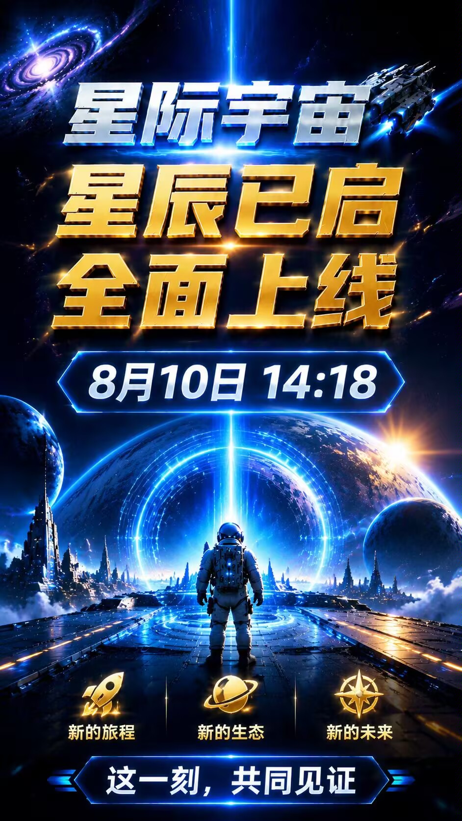 《星际宇宙》首码新项目预热对接8月10号上线链游玩法介绍-315首码项目网