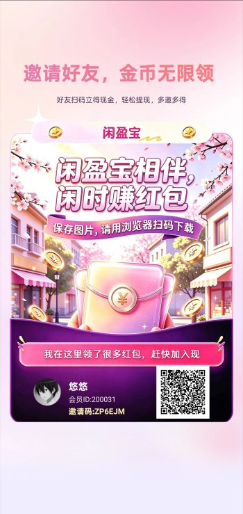闲盈宝，零撸广赚，放水中，保底收益，新品上线，-315首码项目网